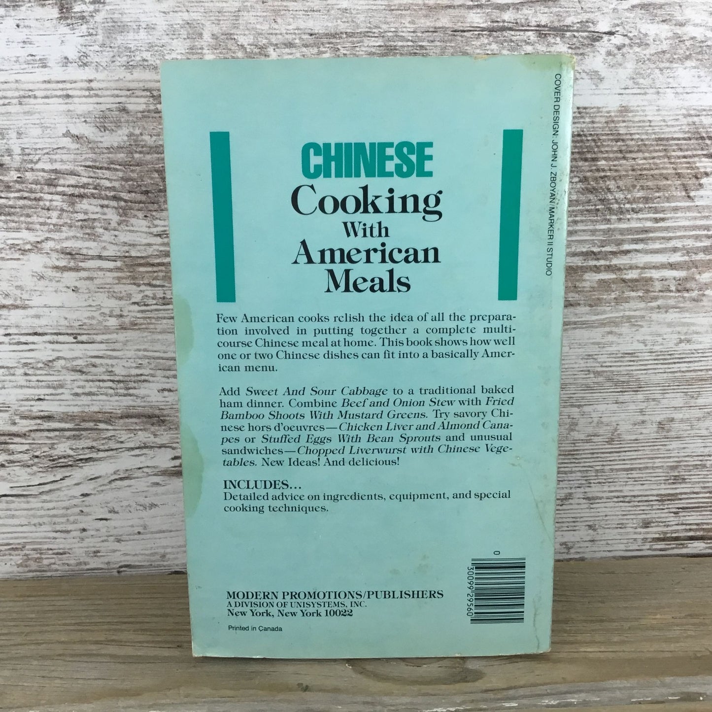 Chinese Cooking With American Meals Variety Cookbook By Moira Hodgson 1983 Paperback