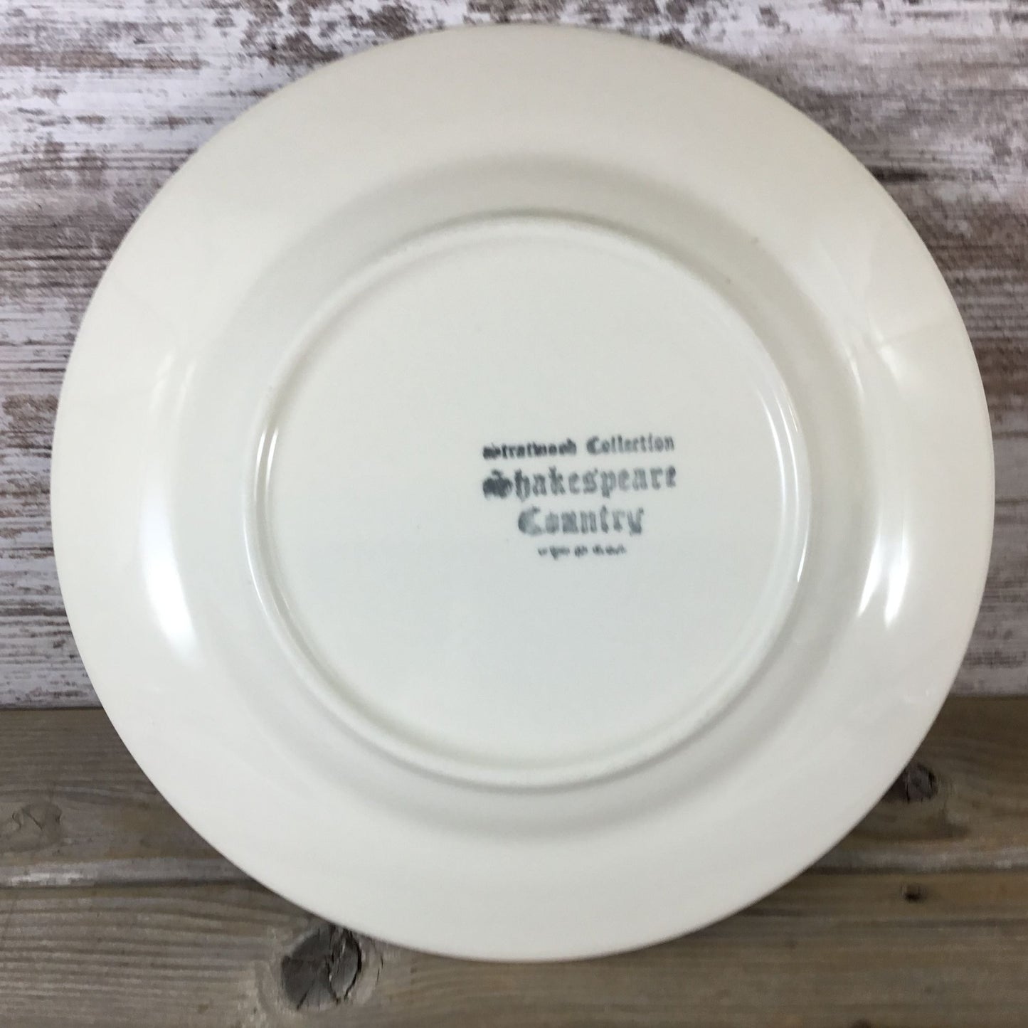 6 Homer Laughlin Stratwood Collection Shakespeare Country Blue 10" Dinner Plates