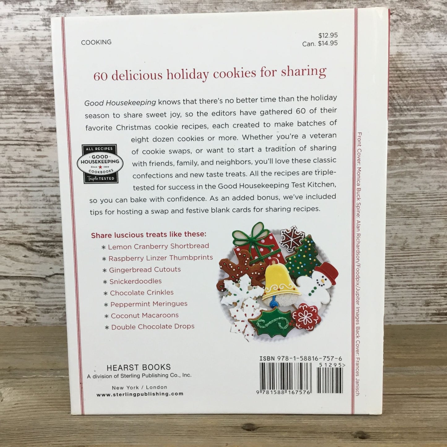 Good Housekeeping The Great Christmas Cookie Swap Cookbook 60 Recipes Hardcover