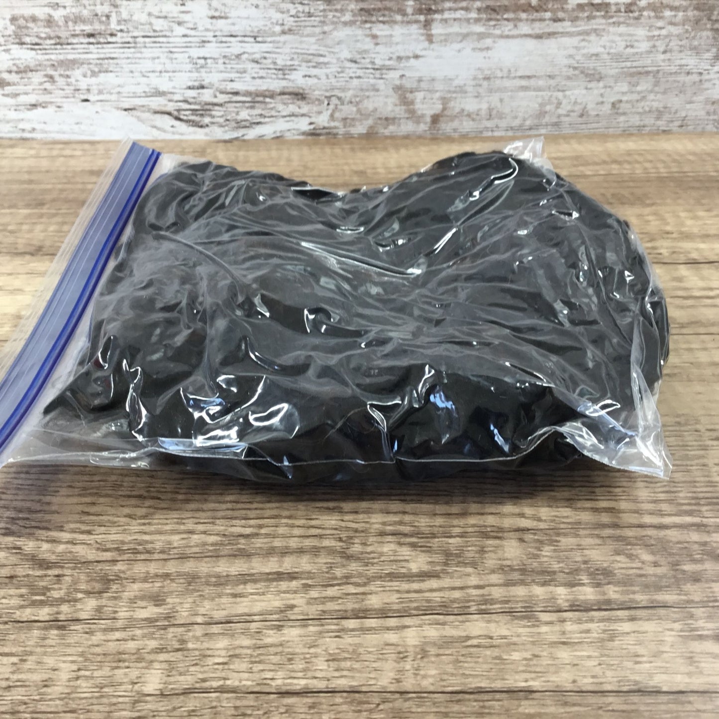 Black Natural Alpaca Bird Nesting Crafting Fiber - 1 Gallon Bag Uncleaned