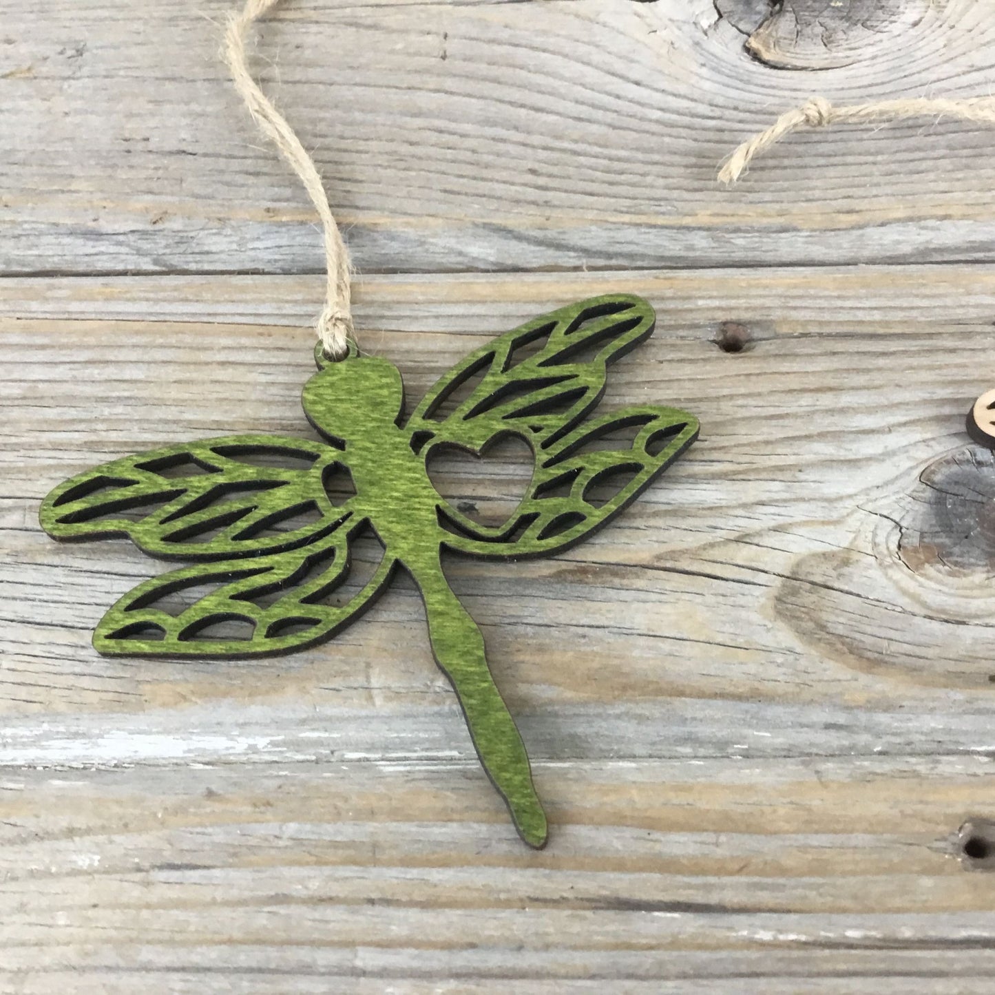 Dragonfly Story Card Christmas Ornament