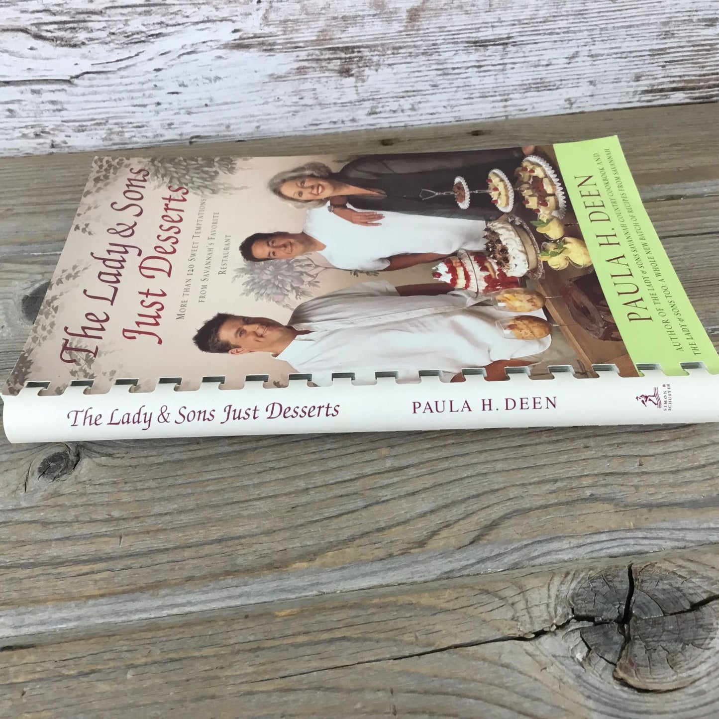 The Lady & Sons Just Desserts Cookbook By Paula Deen Spiral-Bound 2002