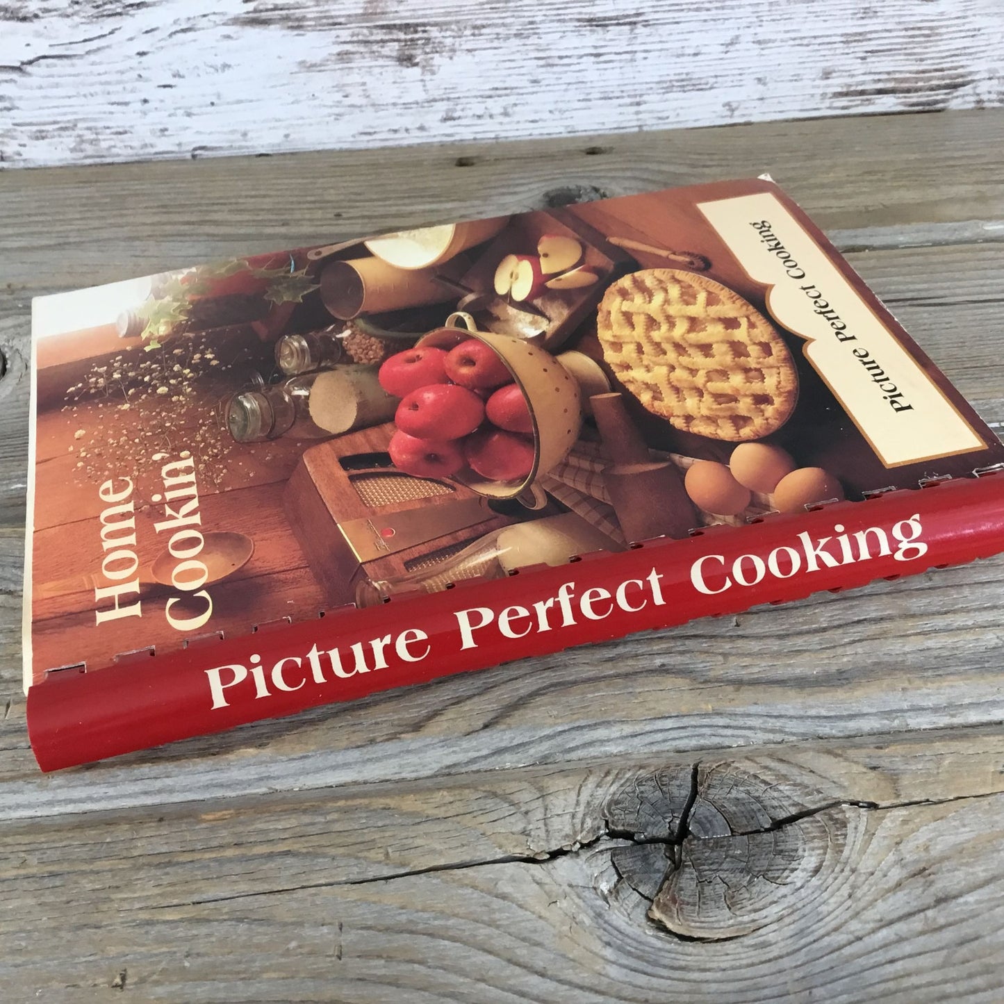 Home Cookin Picture Perfect Cooking Spiral-Bound Cookbook By Eastman Kodak 1991