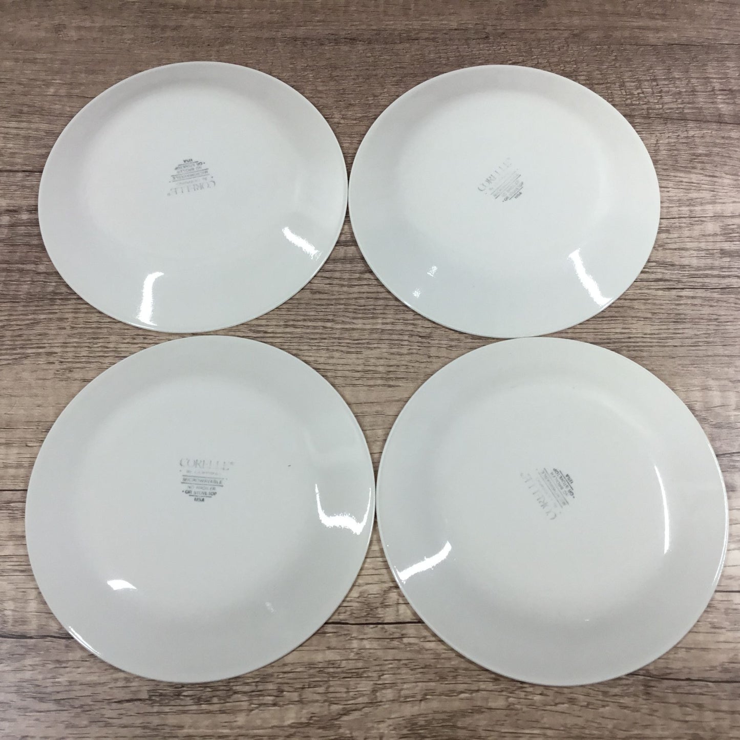 Corelle First Of Spring Bread Butter Plates 6 3/4" Blue White Flowers On Beige