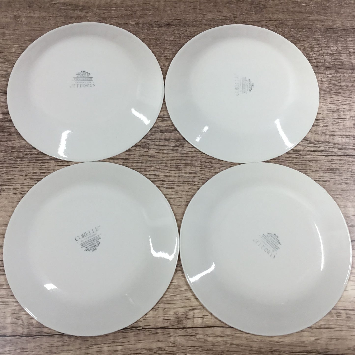 Corelle First Of Spring Bread Butter Plates 6 3/4" Blue White Flowers On Beige