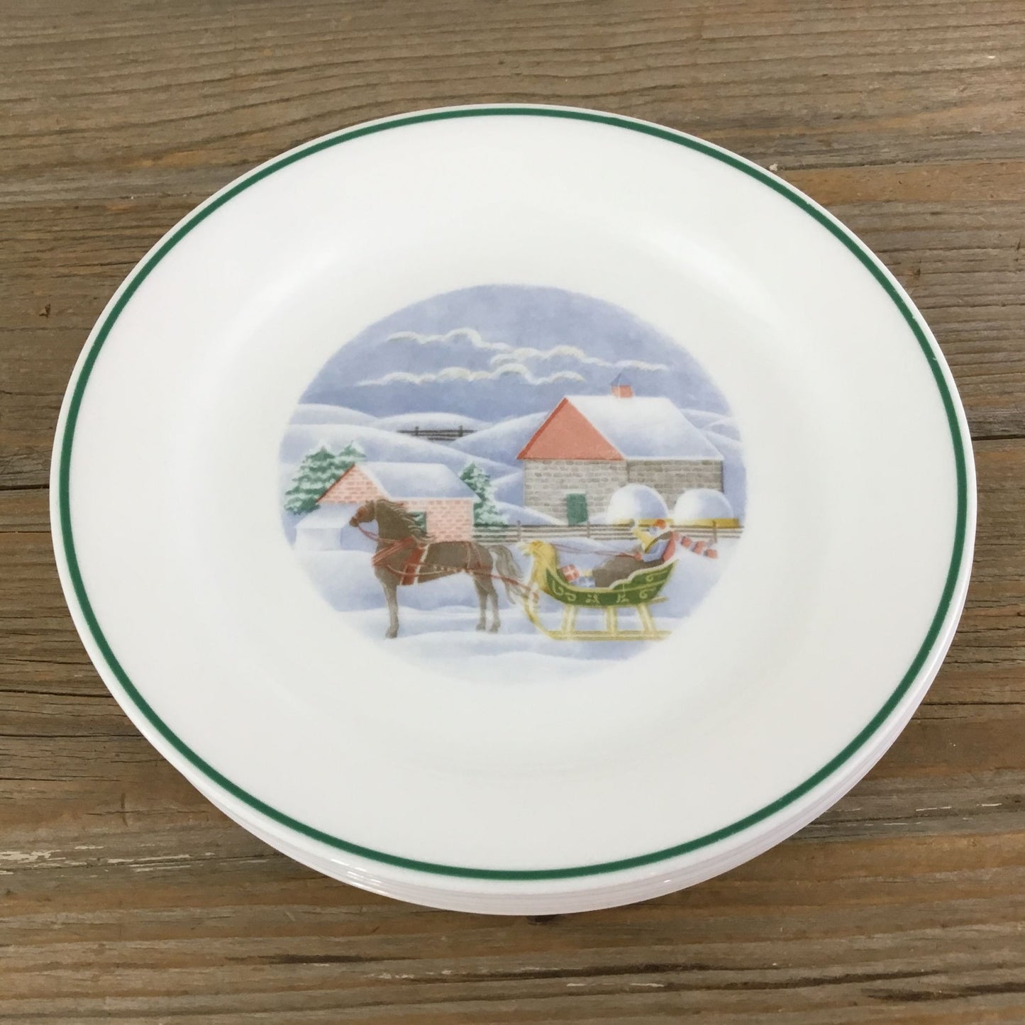 Corelle Country Memories Salad Dessert Plates 
