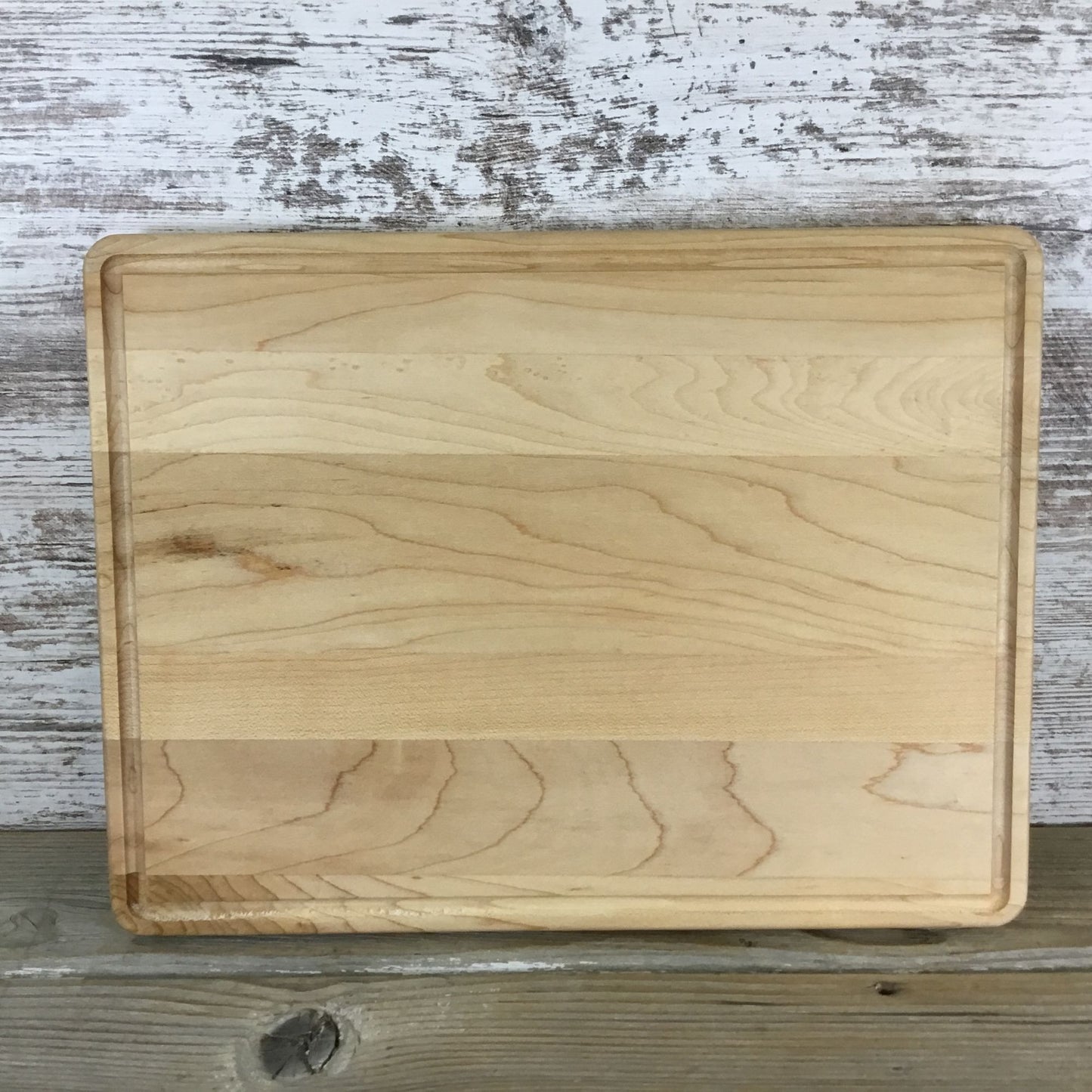 Cow-Cuterie Maple Engraved Cutting Board 11.5" X 8.75" X 0.5" with Drip Ring