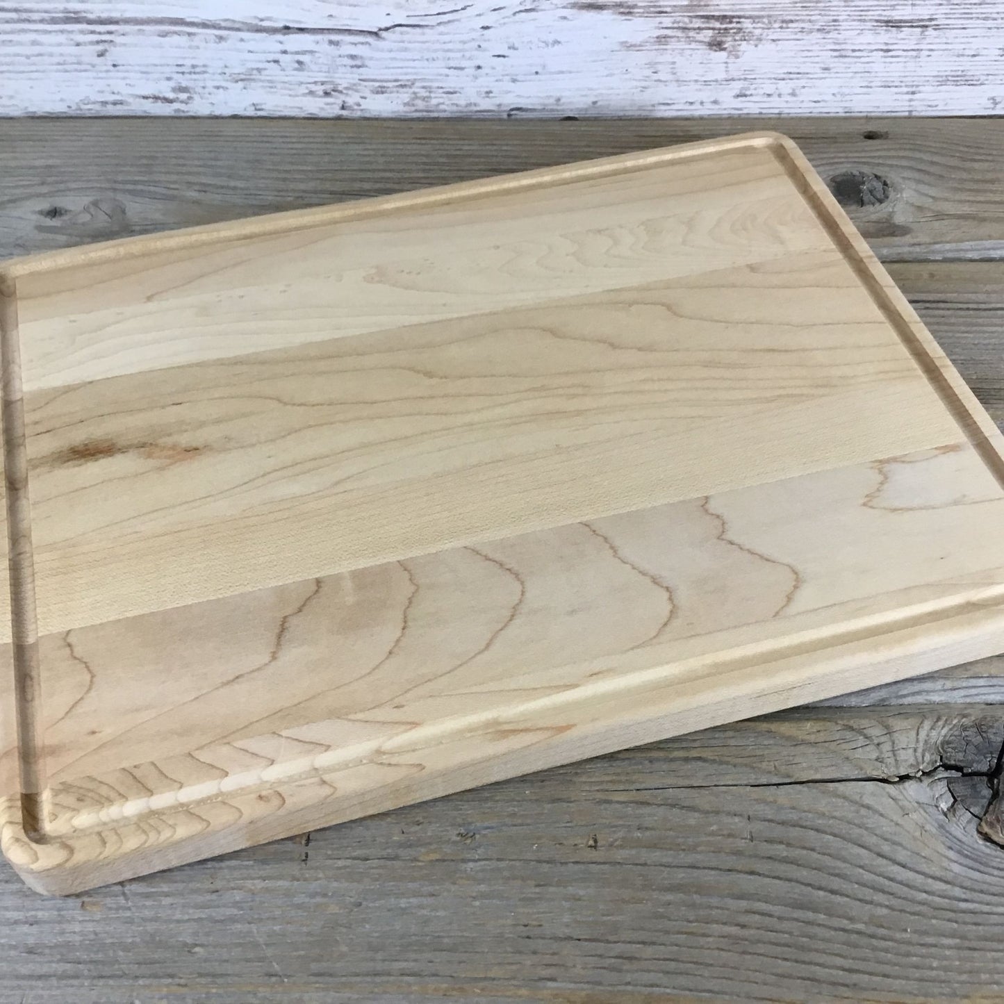 Cow-Cuterie Maple Engraved Cutting Board 11.5" X 8.75" X 0.5" with Drip Ring