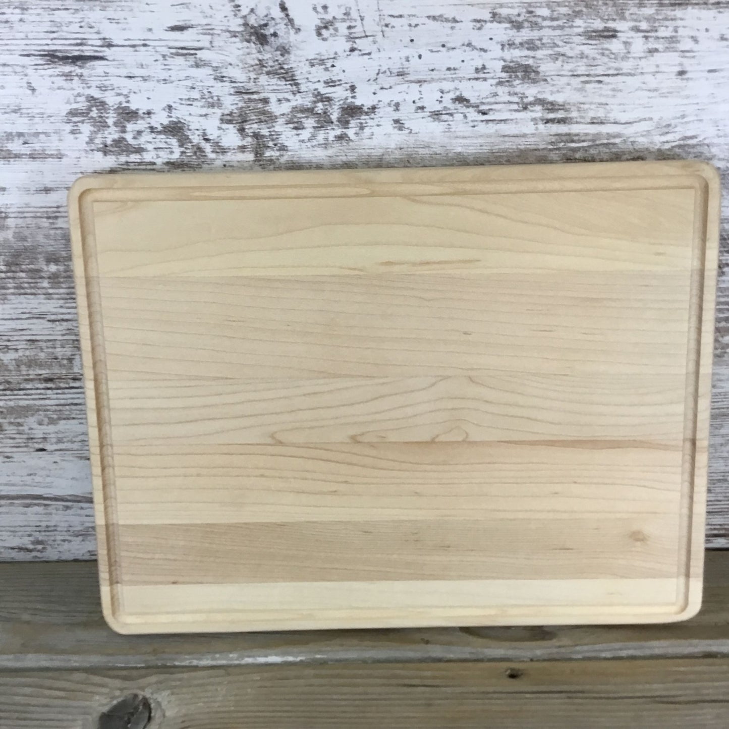 Cow-Cuterie Maple Engraved Cutting Board 11.5" X 8.75" X 0.5" with Drip Ring