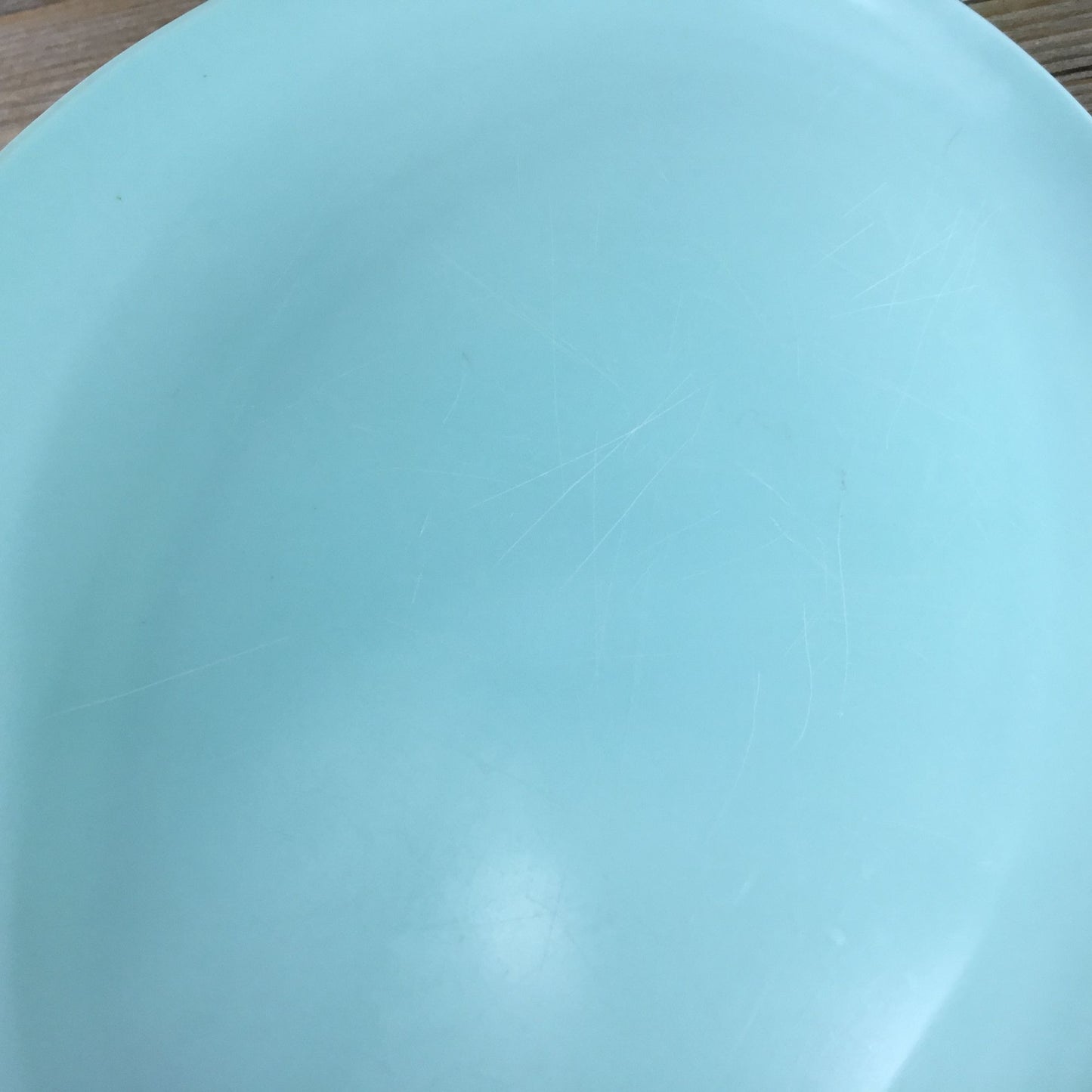 Vintage Aqua Turquoise Melmac Platter & Bowl Stetson Co. Melamine MCM