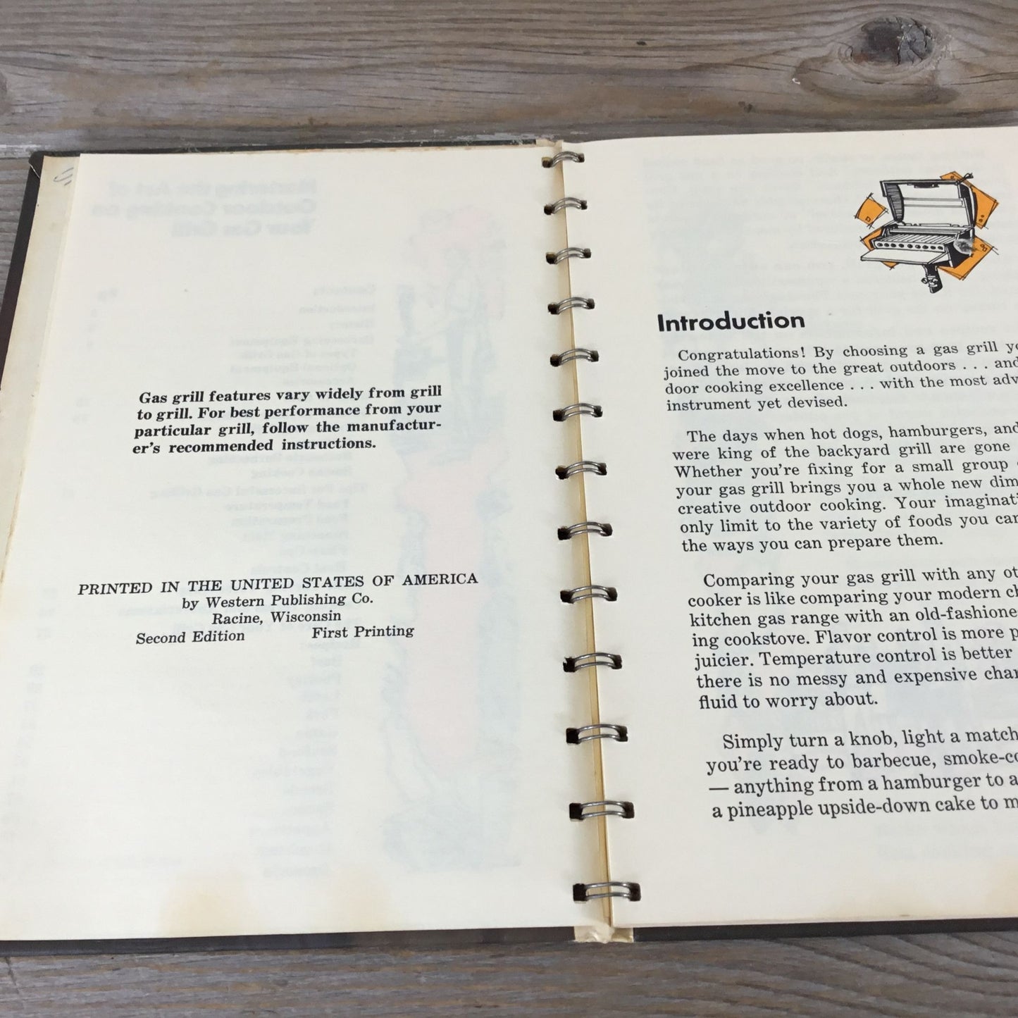 1970s Cookbook Mastering The Art Of Outdoor Cooking On Your Gas Grill