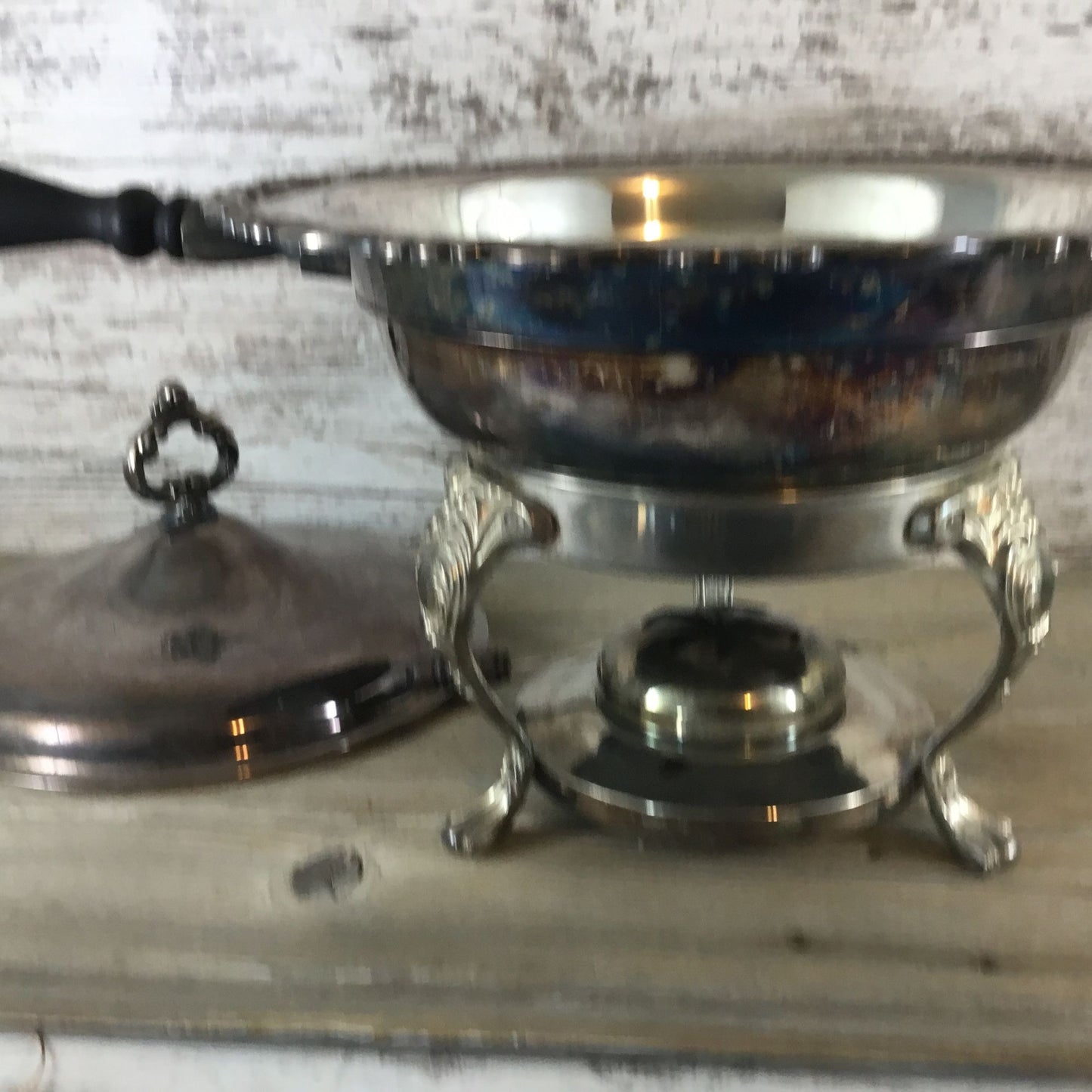 International Silver Company Silver Plated Chafing Dish