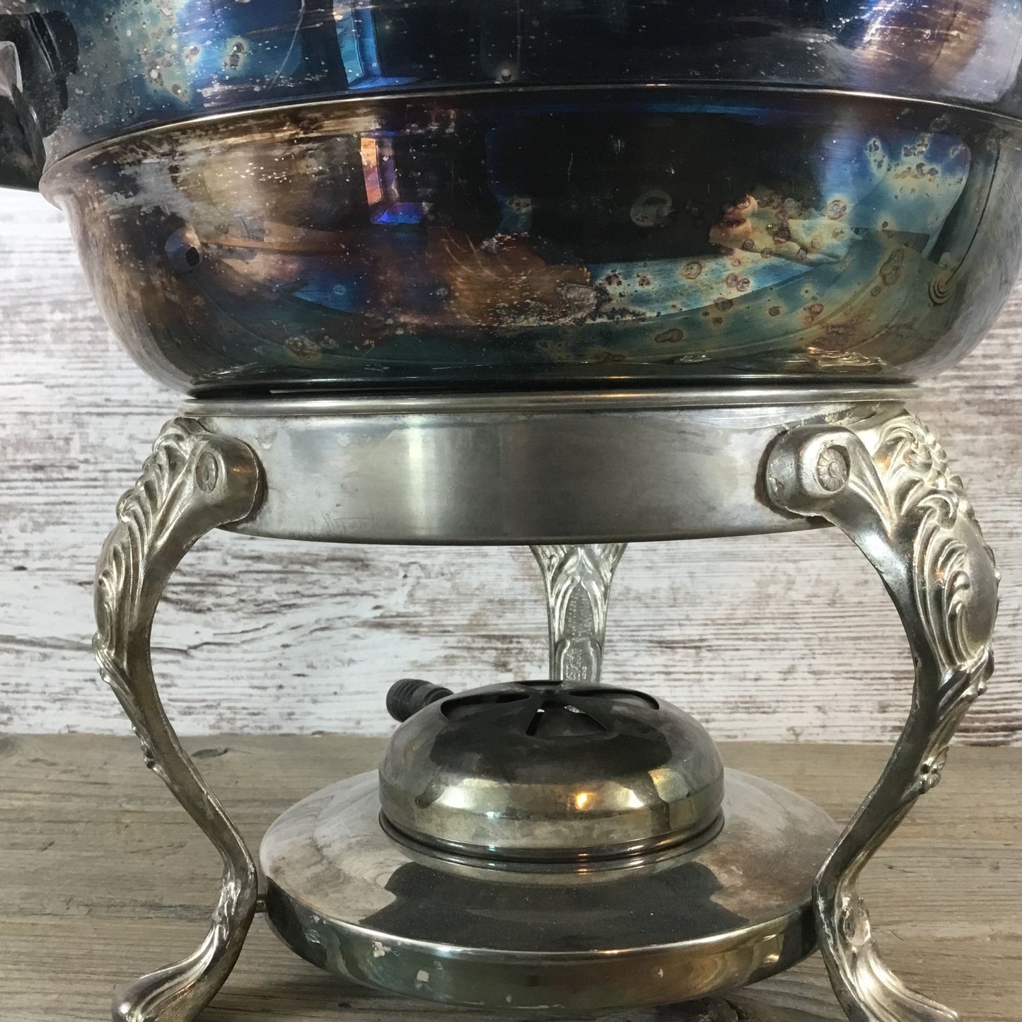 International Silver Company Silver Plated Chafing Dish