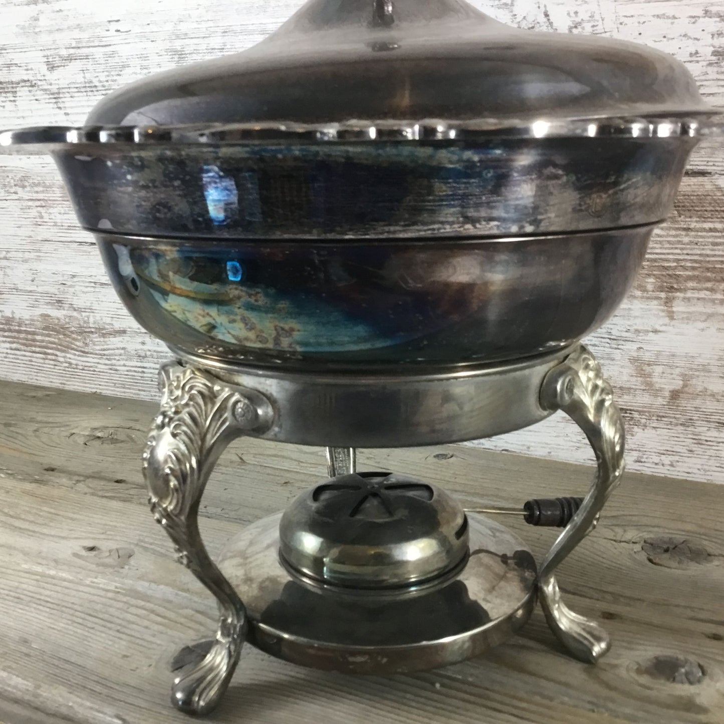 International Silver Company Silver Plated Chafing Dish