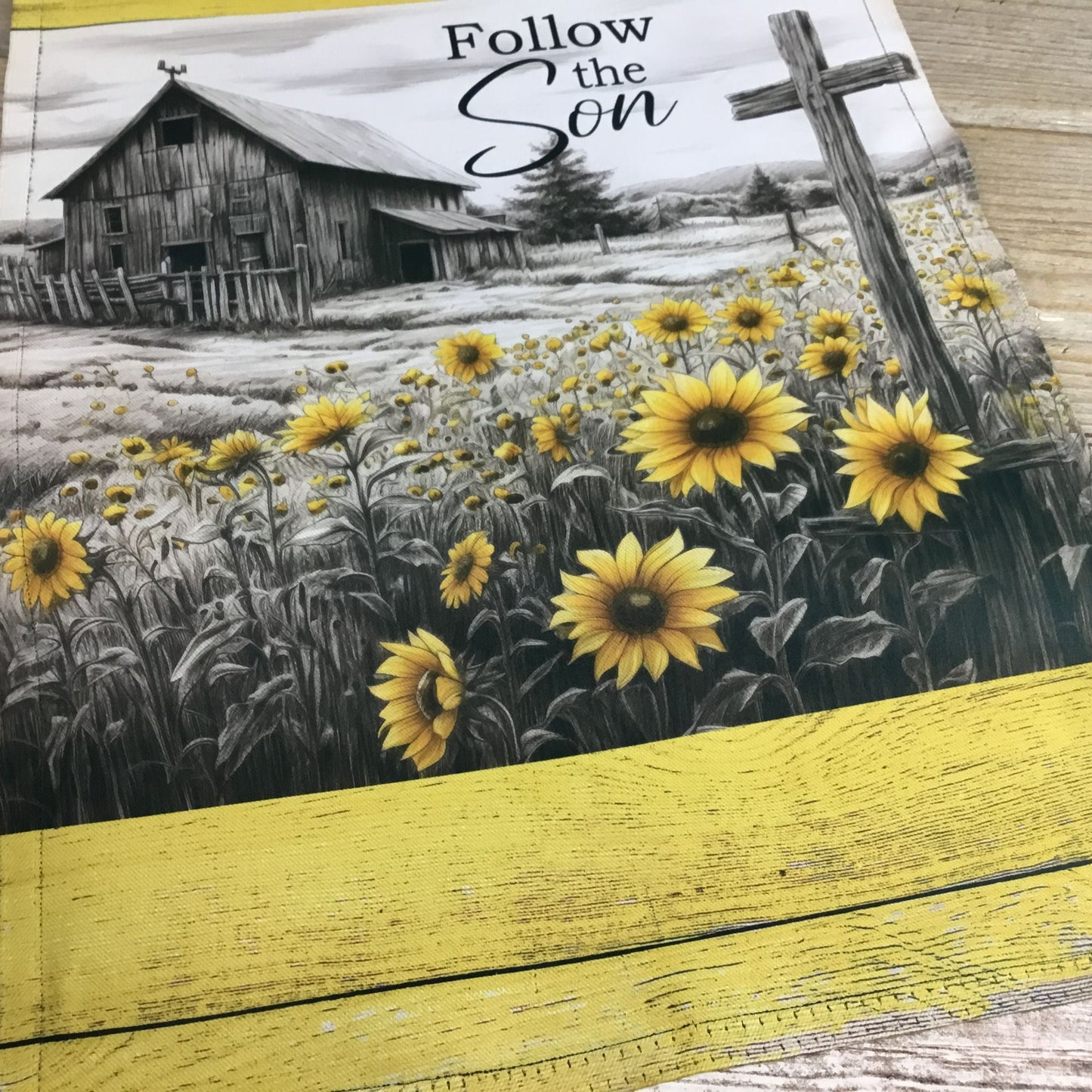 Follow the Son Religious Garden Flag