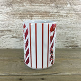 Candy Cane Wishes and Mistletoe Kisses Ceramic Coffee Mug