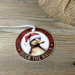 Duck the Halls Duck Christmas Ornament