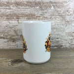Vintage Orange Truck Ceramic Coffee Mug