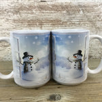 Snowman Winter Wonderland Ceramic Coffee Mug