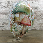 Cottage Core Pastel Mushrooms Wind Spinner 10"
