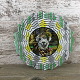 Rustic Alpaca Sunflower Wind Spinner 10"