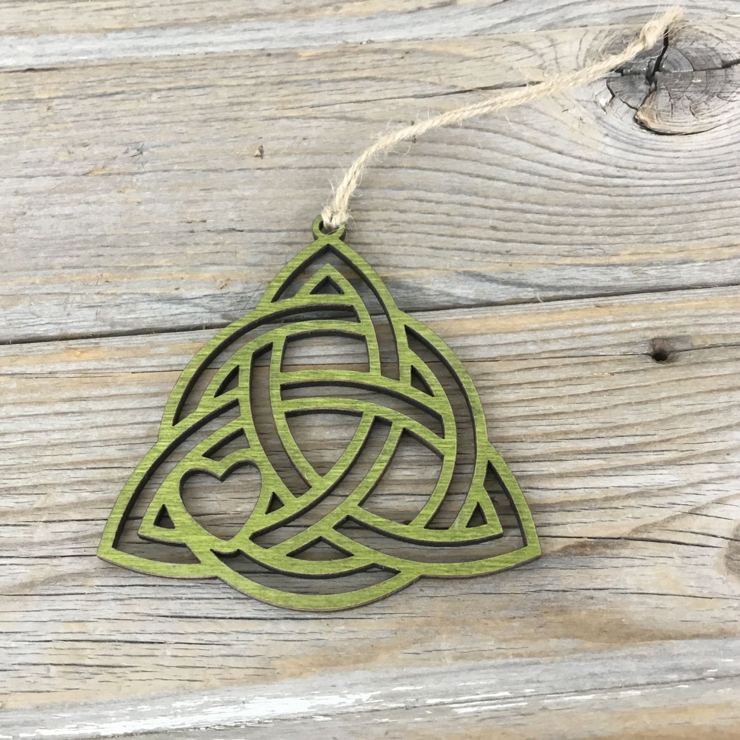 Celtic Knot of Friendship Story Card Christmas Ornament