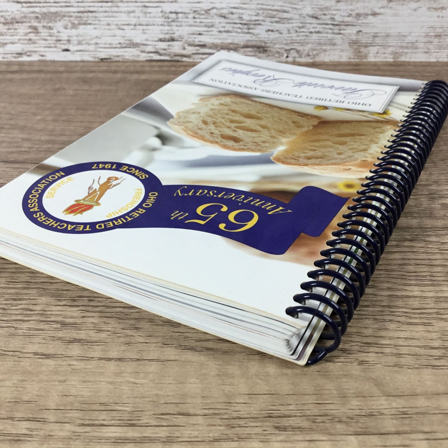 Ohio Retired Teachers Association 65th Anniversary Favorite Recipes Spiral-Bound