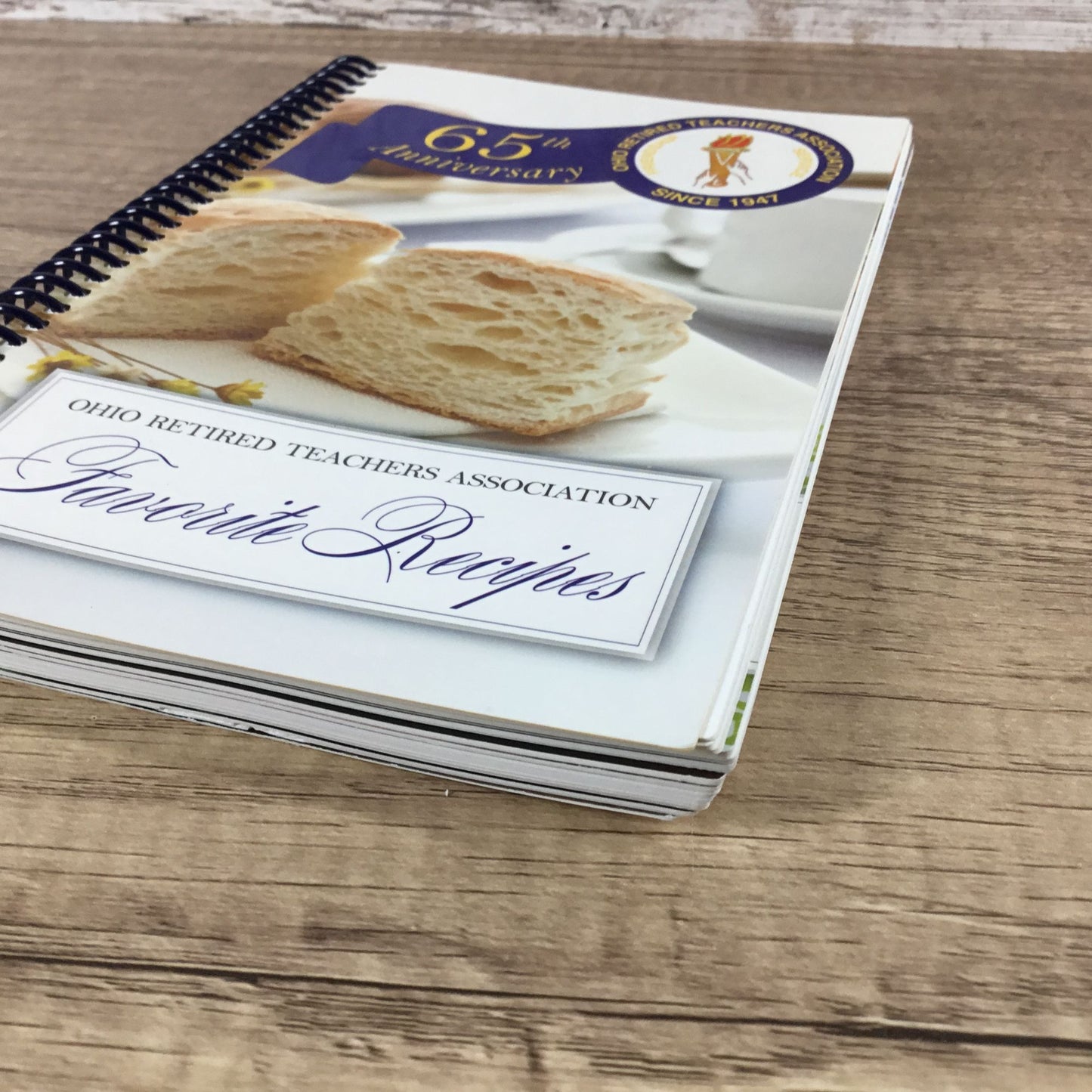 Ohio Retired Teachers Association 65th Anniversary Favorite Recipes Spiral-Bound