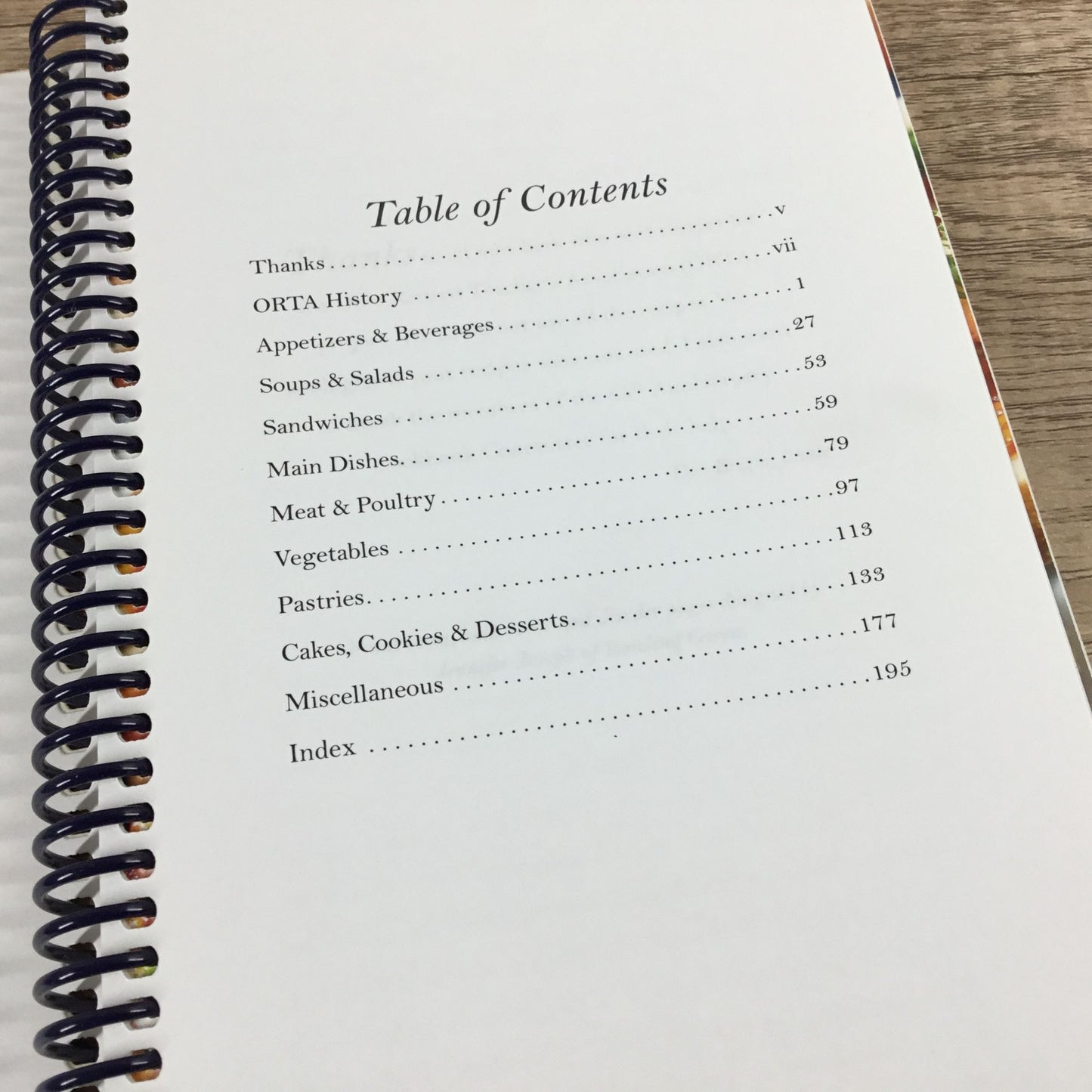 Ohio Retired Teachers Association 65th Anniversary Favorite Recipes Spiral-Bound