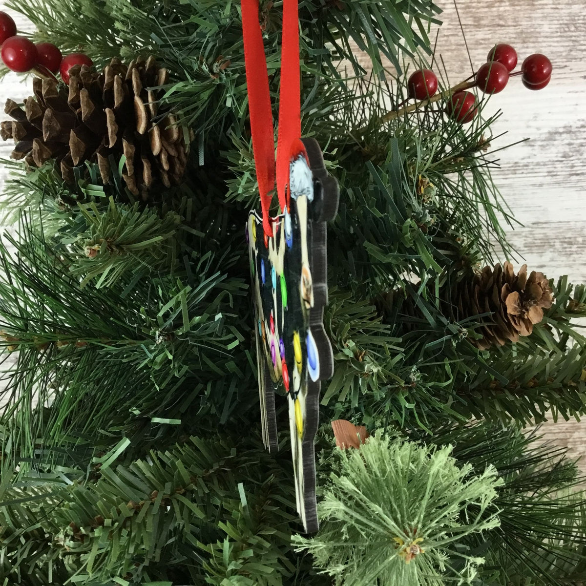 Christmas Dairy Cow Ornament