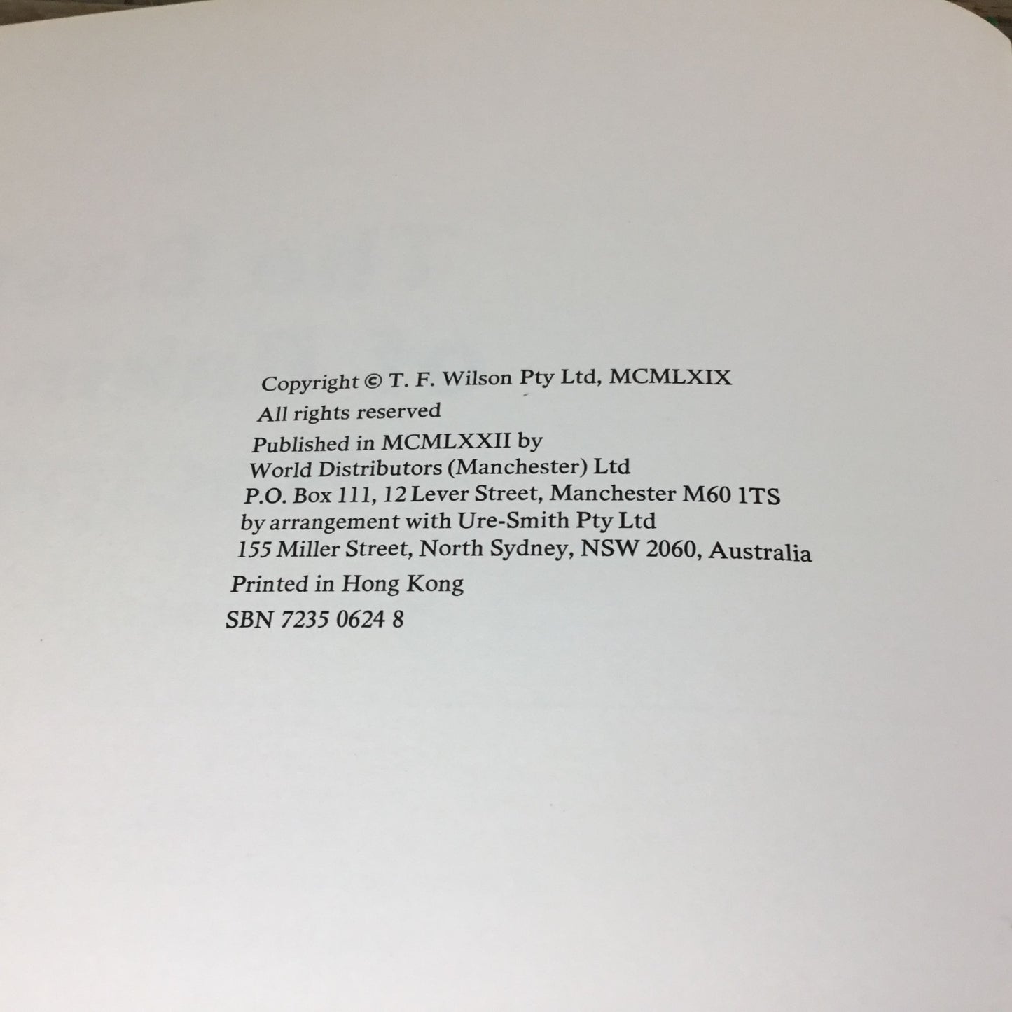 Best Of The Baking Recipes Cookbook By Trevor Wilson 1969 Hardcover