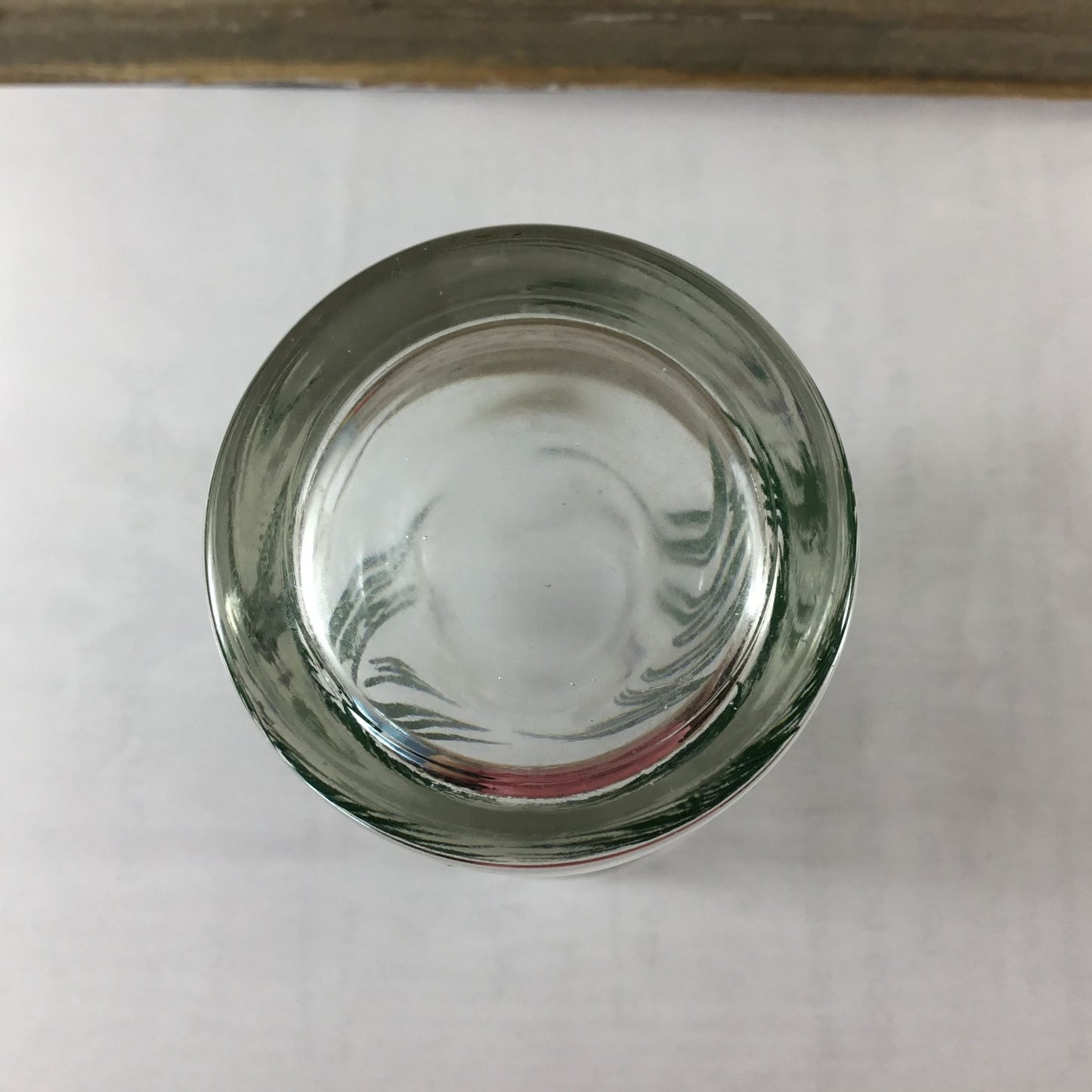 Vintage Boscul Peanut Butter Glass Sweet Scented Gladiolus 6 1/4" Iced Tea Glass