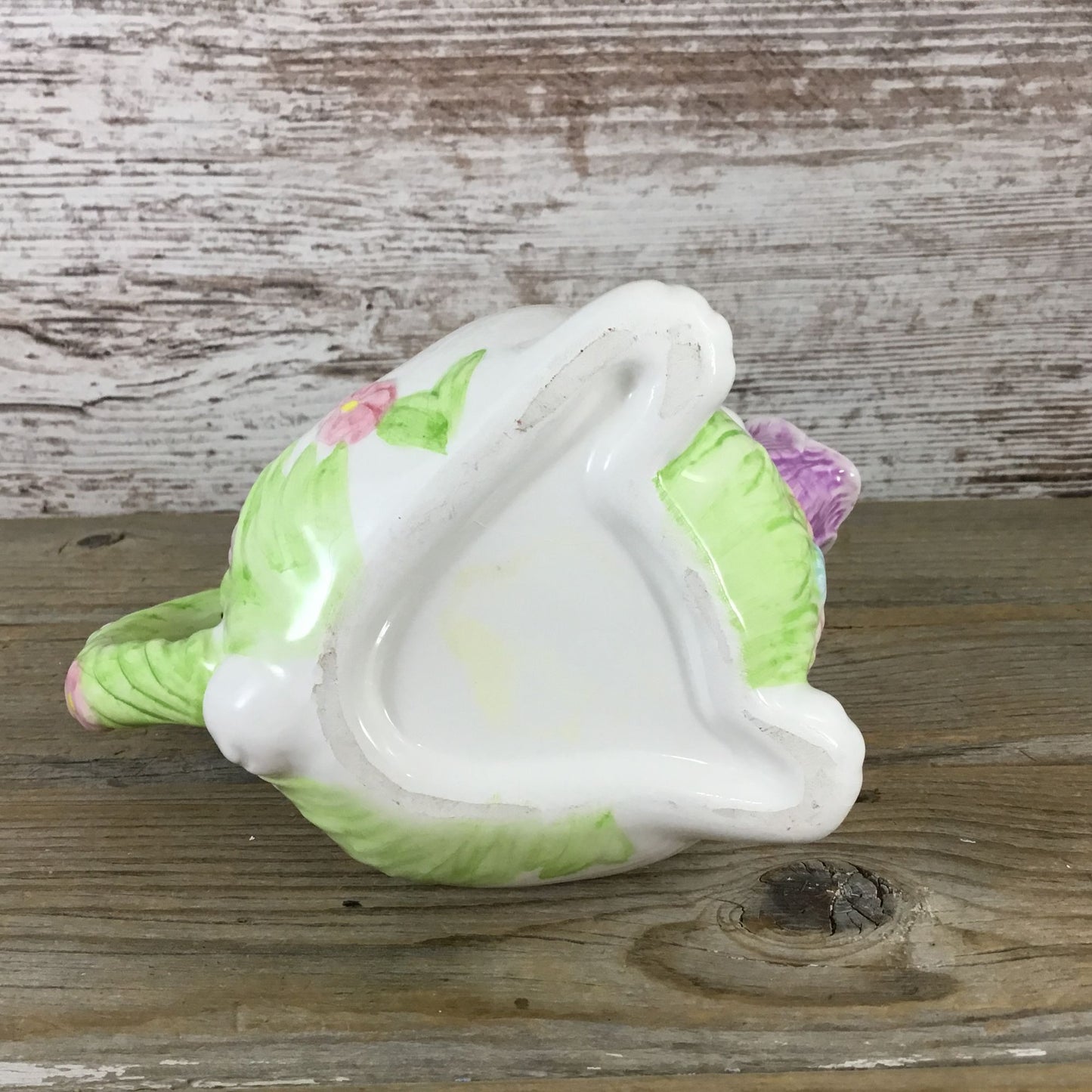 Vintage Easter Bunny Teapot – Pastel Spring Floral
