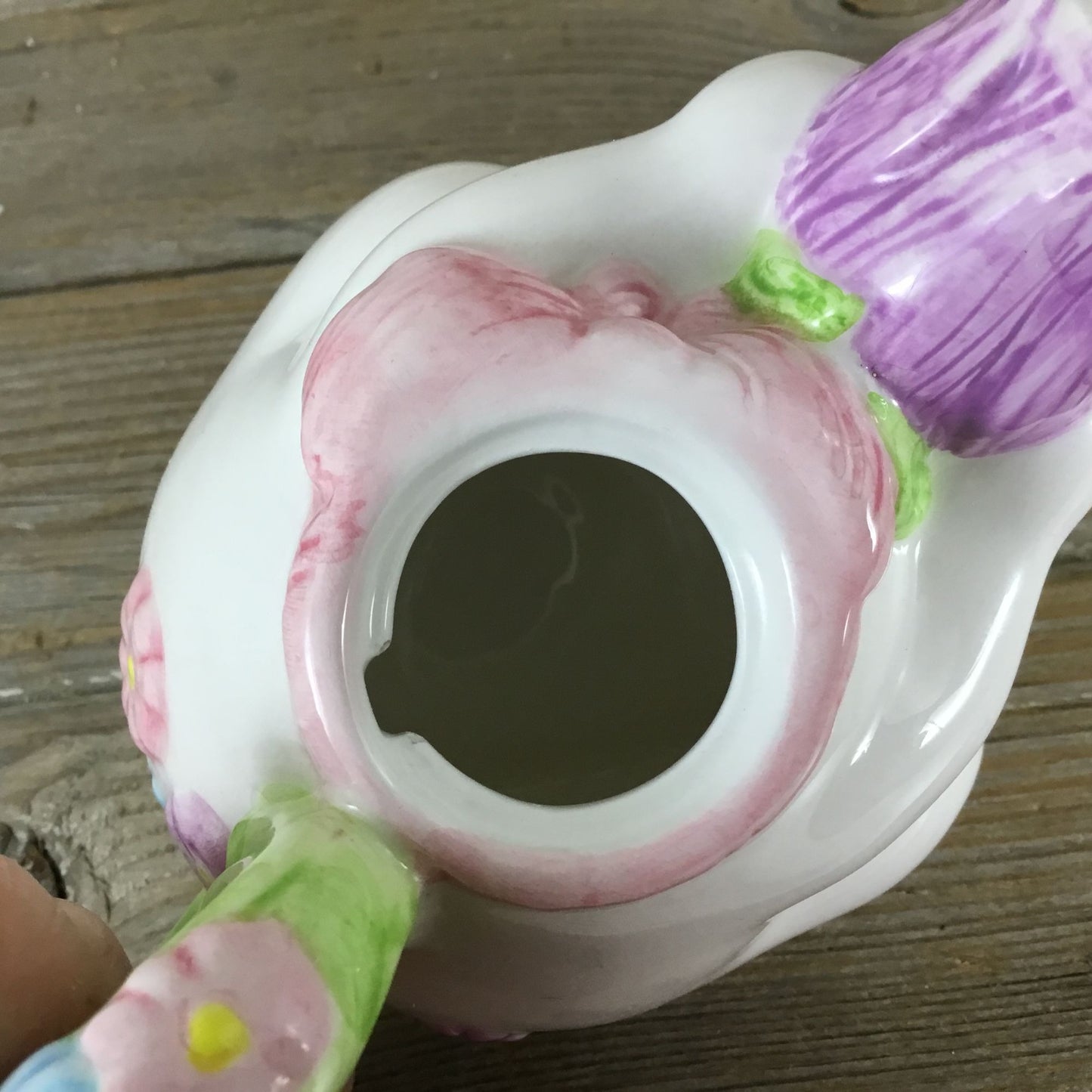 Vintage Easter Bunny Teapot – Pastel Spring Floral