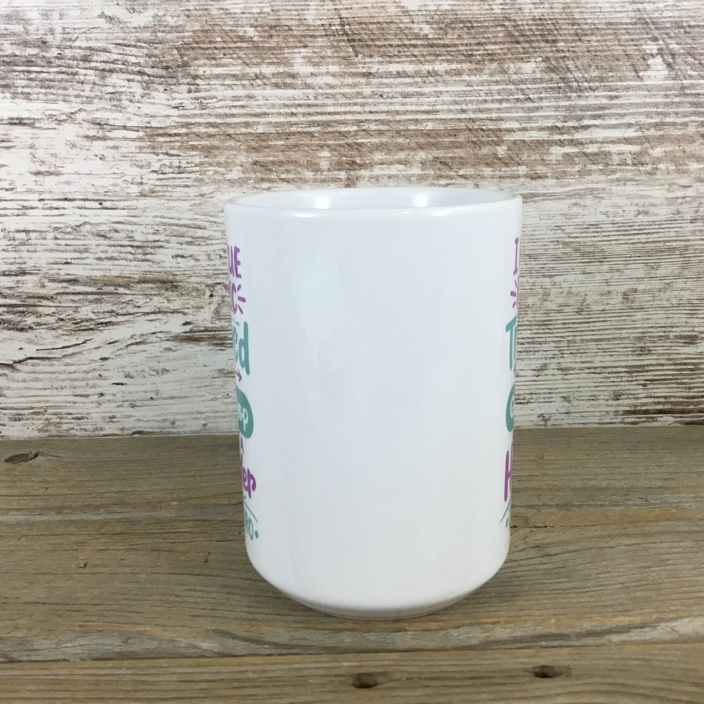 I Rescue Fabric Trapped in Quilt Shops 15 Oz Coffee Mug
