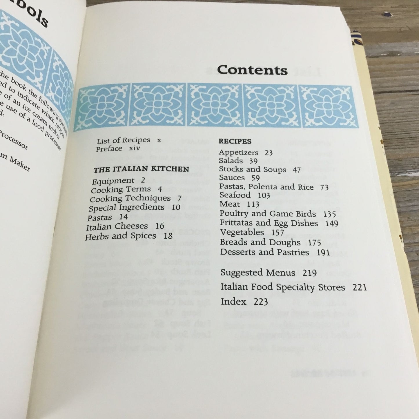 Italian Country Cooking By Judy Gethers Hardcover 1984 Villard Books