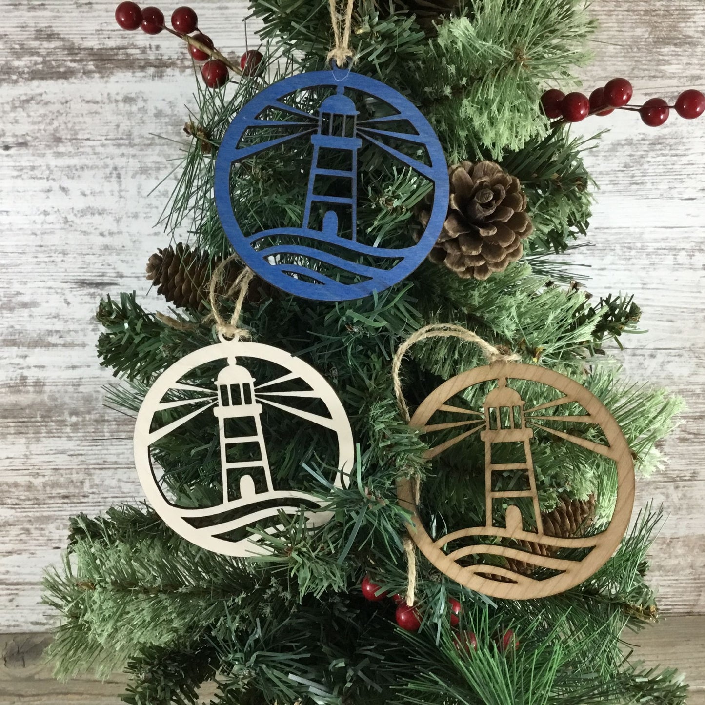 The Light of a Neighbor - Lighthouse Story Card Ornament