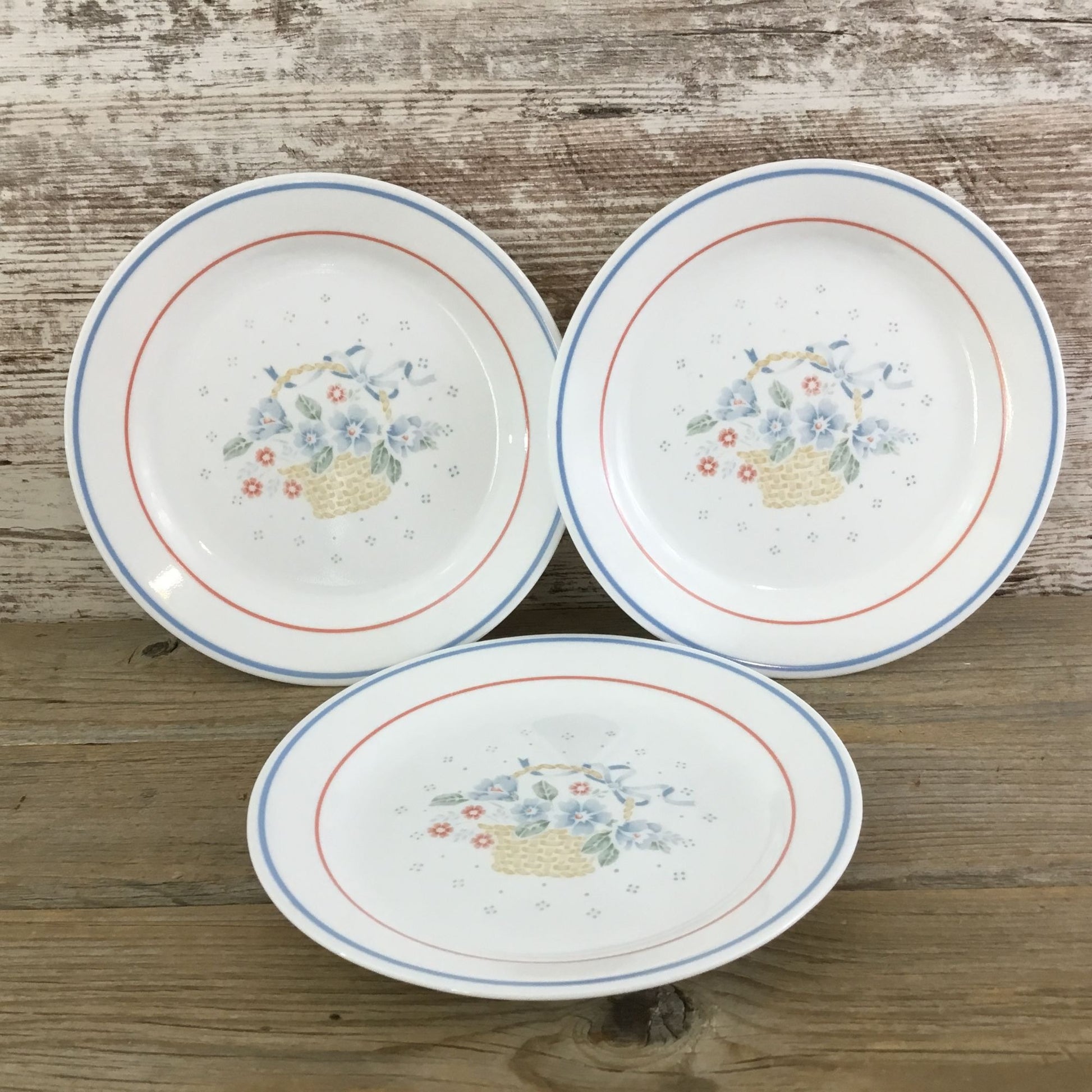 Corelle Country Cornflower Lunch Salad Plates