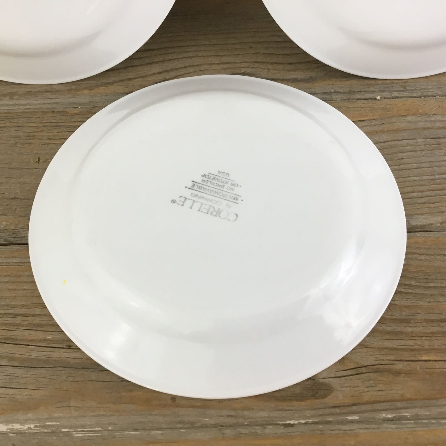 Set of 3 Corelle Country Cornflower Lunch Salad Plates 7 1/4" Flower Basket