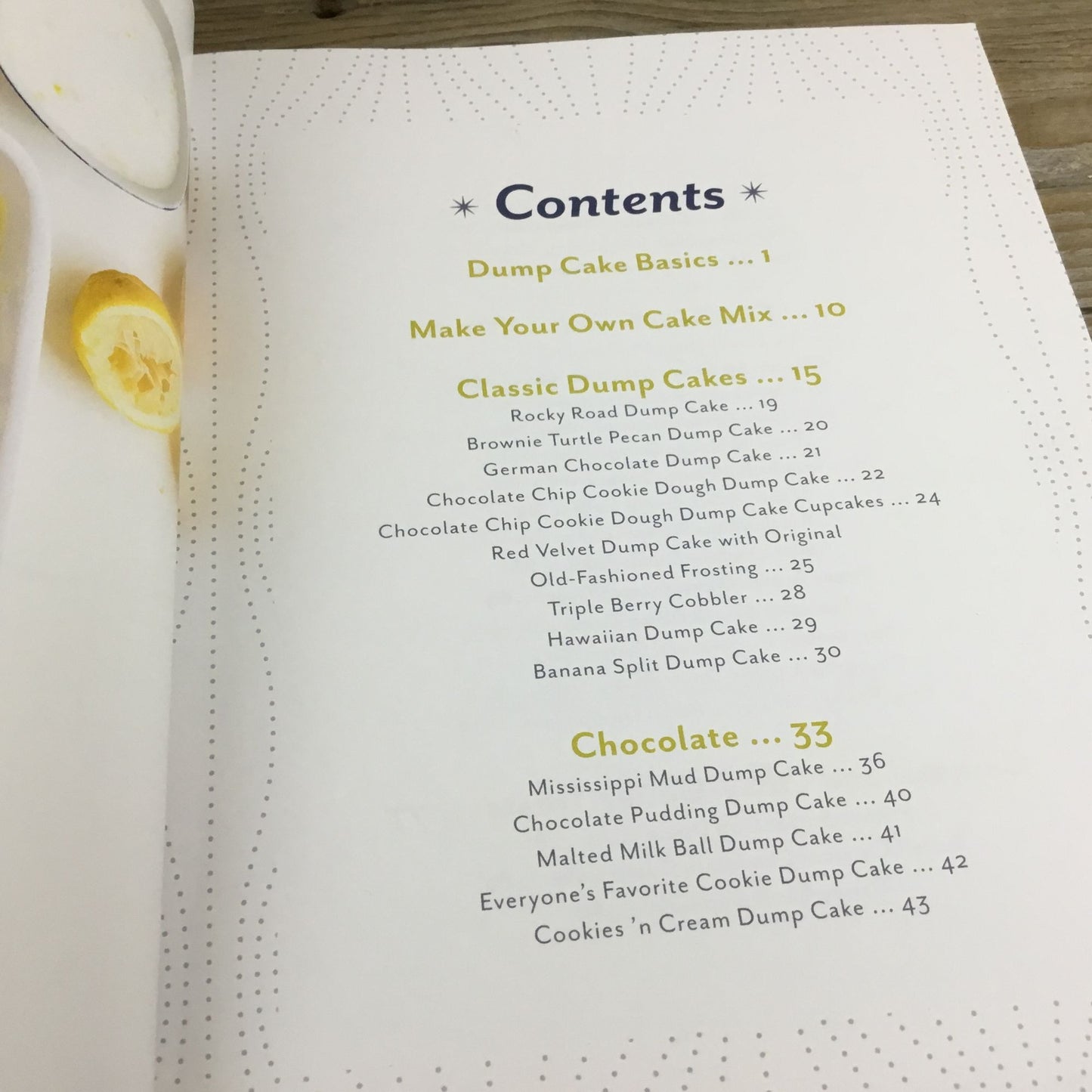 Dump Cakes & Dump Desserts, Pies, Cookies, Brownies, Bars and More Cookbooks