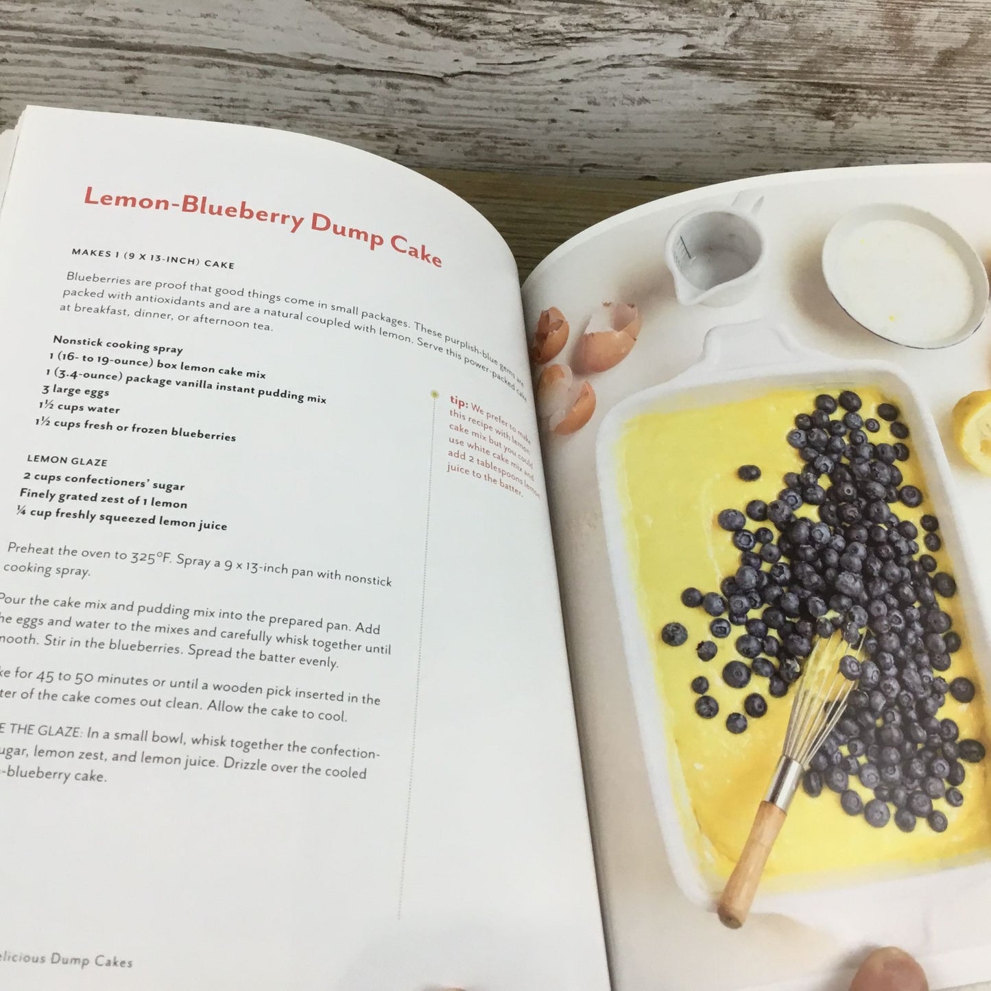 Dump Cakes & Dump Desserts, Pies, Cookies, Brownies, Bars and More Cookbooks