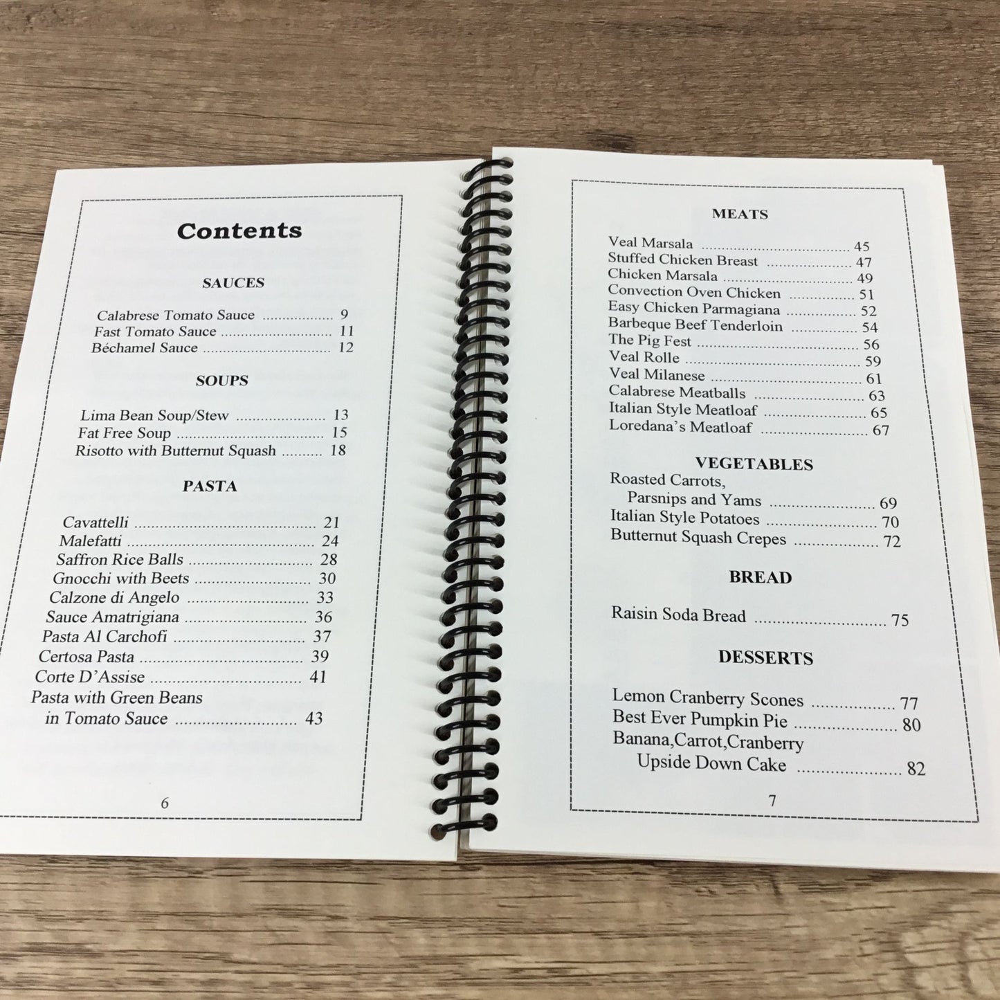 Keeping It In The Family Spiral-Bound Cookbook By Teresa Fabrizio 2008