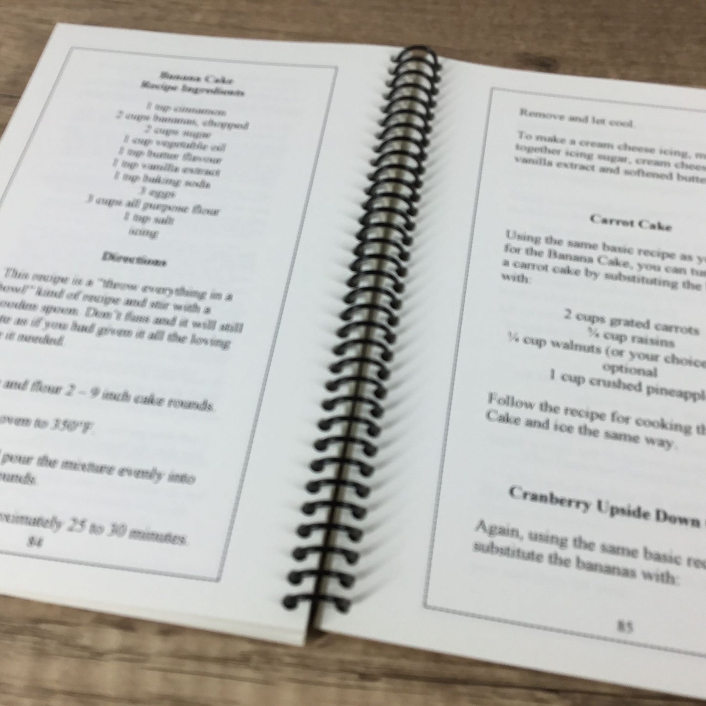 Keeping It In The Family Spiral-Bound Cookbook By Teresa Fabrizio 2008