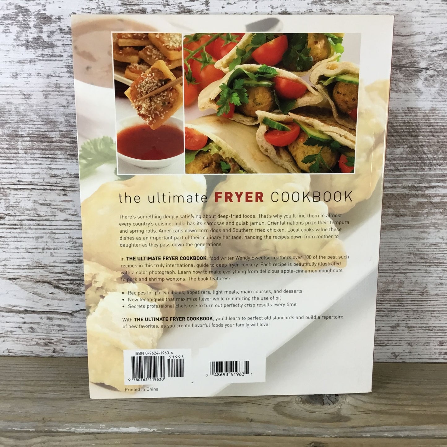 The Ultimate Fryer Cookbook By Wendy Sweetser Paperback 2004