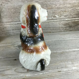 Vintage Spaniel Porcelain Dog Figurine Handcrafted Collectibles Brazil 671677