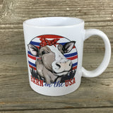 Bandana Cow Coffee mug