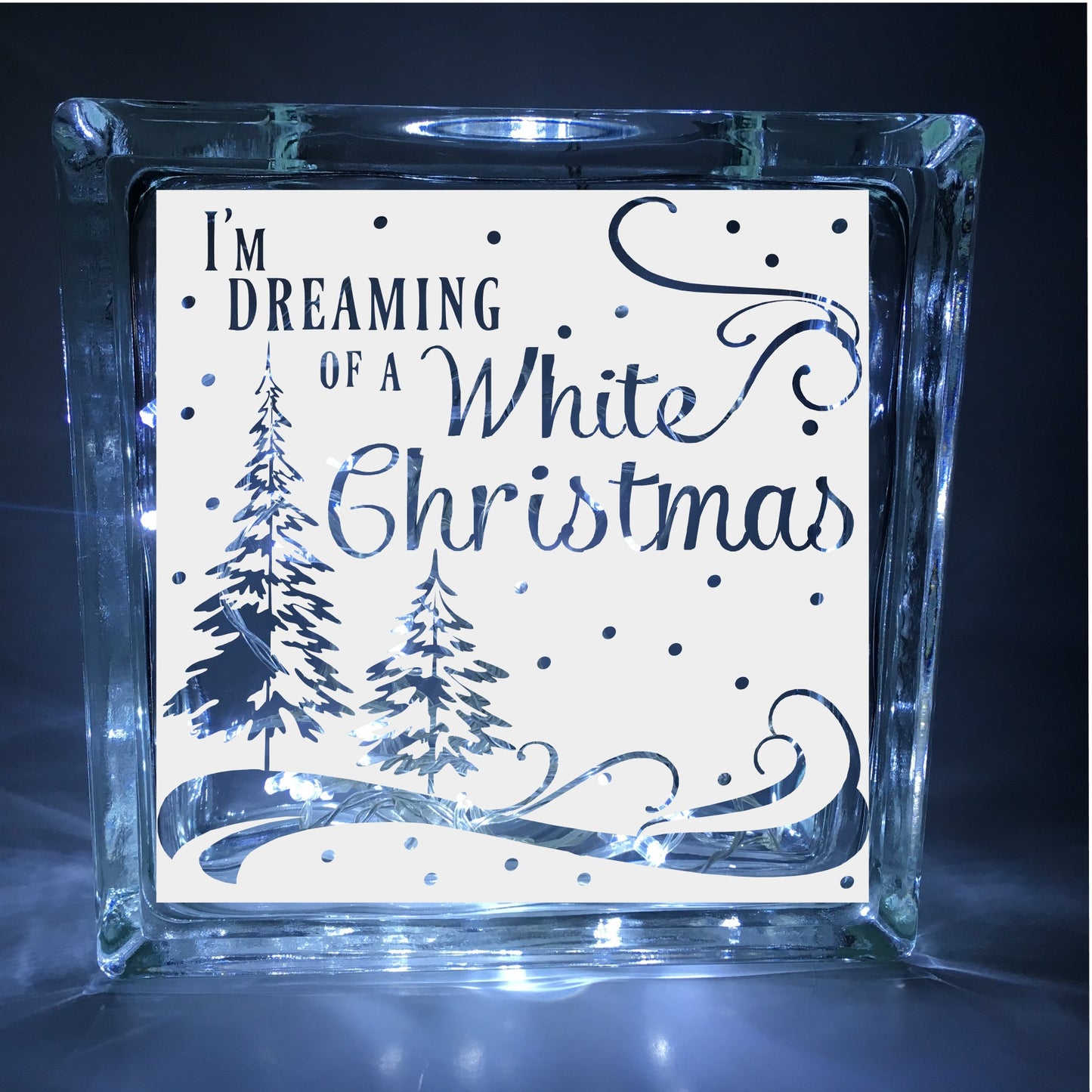 I'm Dreaming of a White Christmas Decal