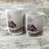Old Vintage Rustic Barn Coffee Mug