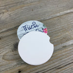 Pretty Eyes Thick Thighs Car Coasters