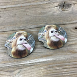 Funny Licking Goat Car Coasters